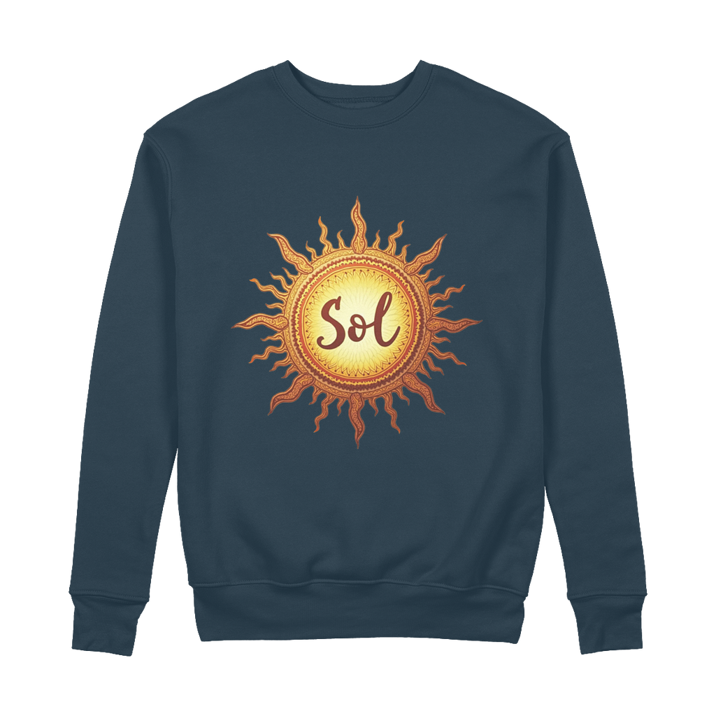 California Sol Farms 100% Organic Cotton Sweatshirt