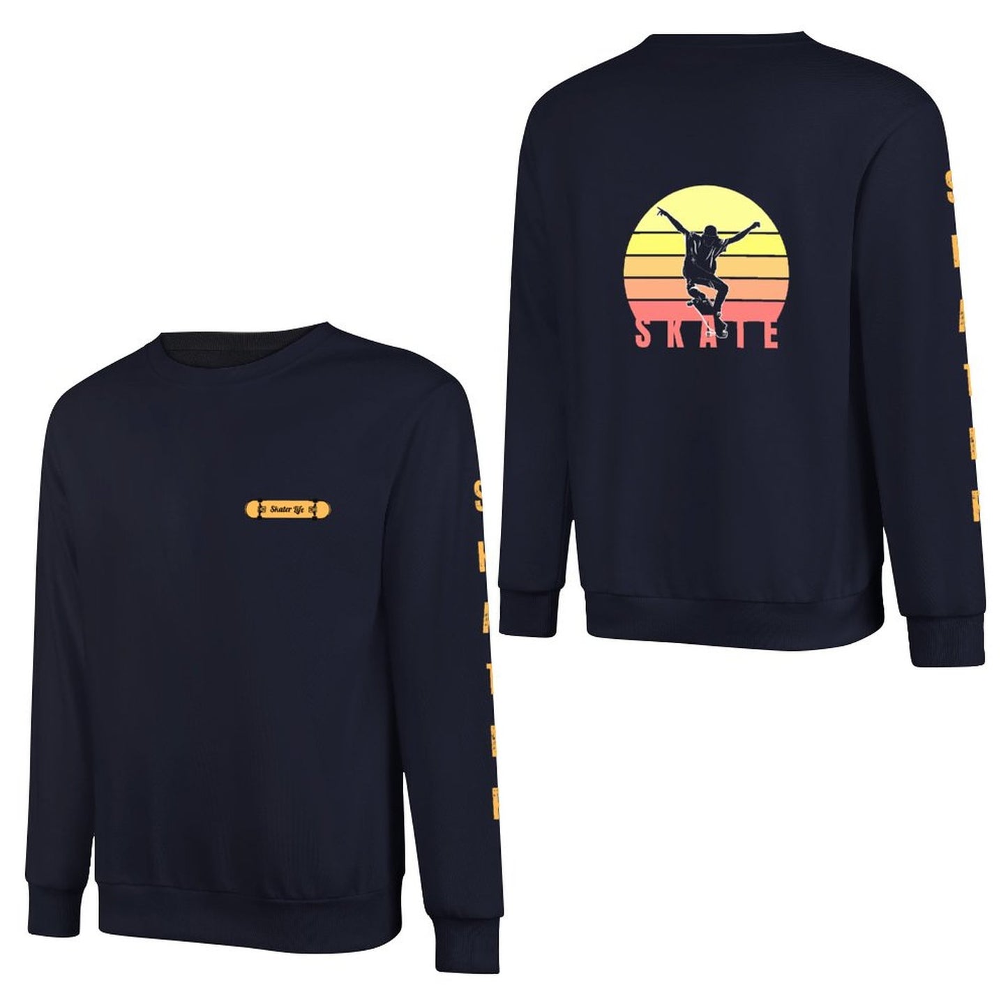 Skater Life - DTF 250gsm Cotton Sweatshirt