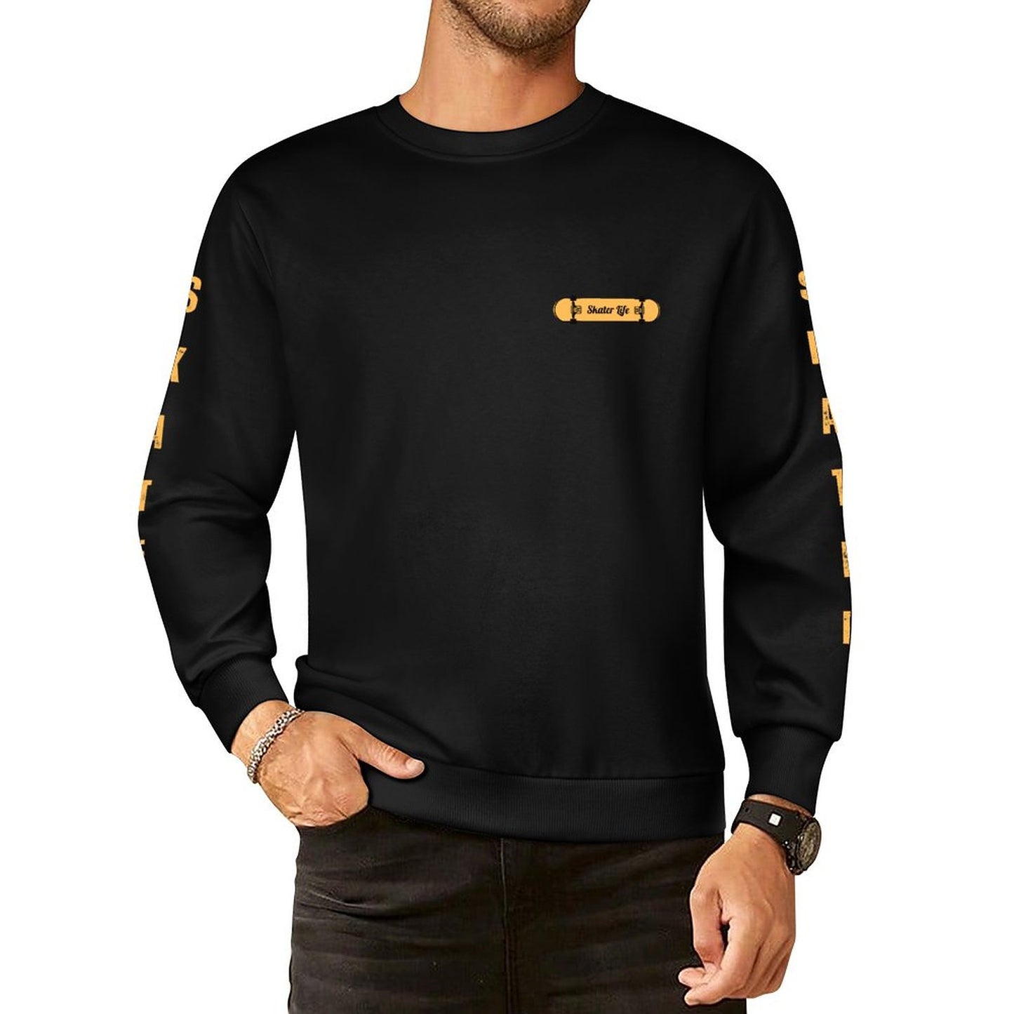 Skater Life - DTF 250gsm Cotton Sweatshirt