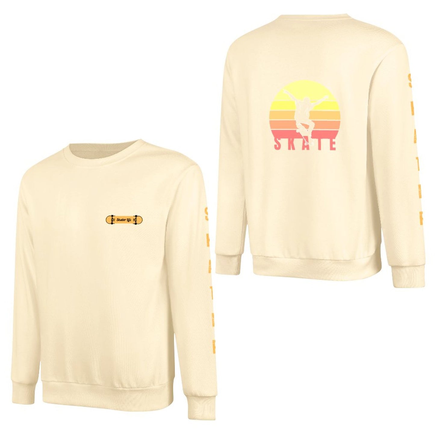 Skater Life - DTF 250gsm Cotton Sweatshirt