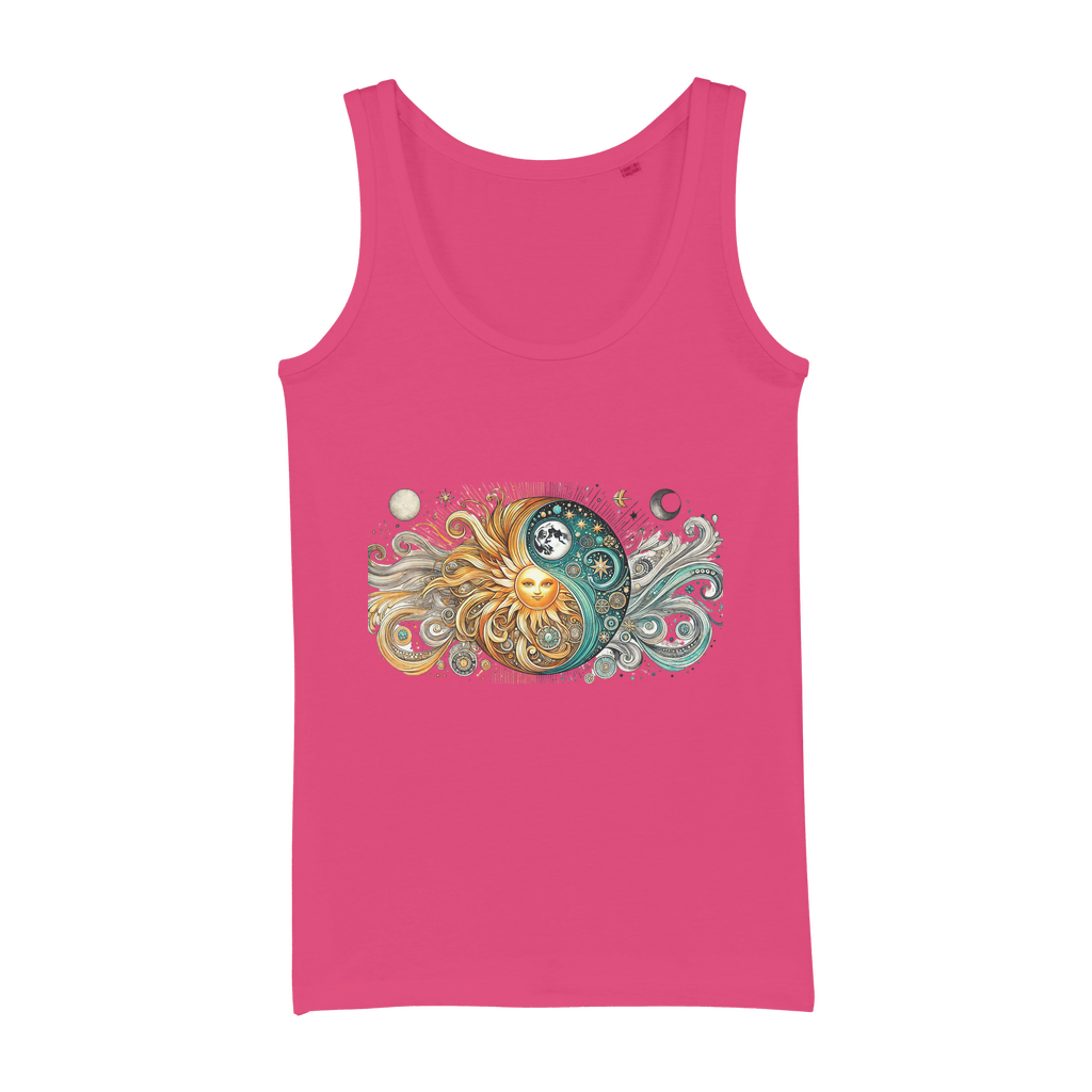 Yin/Yang Organic Jersey Womens Tank Top