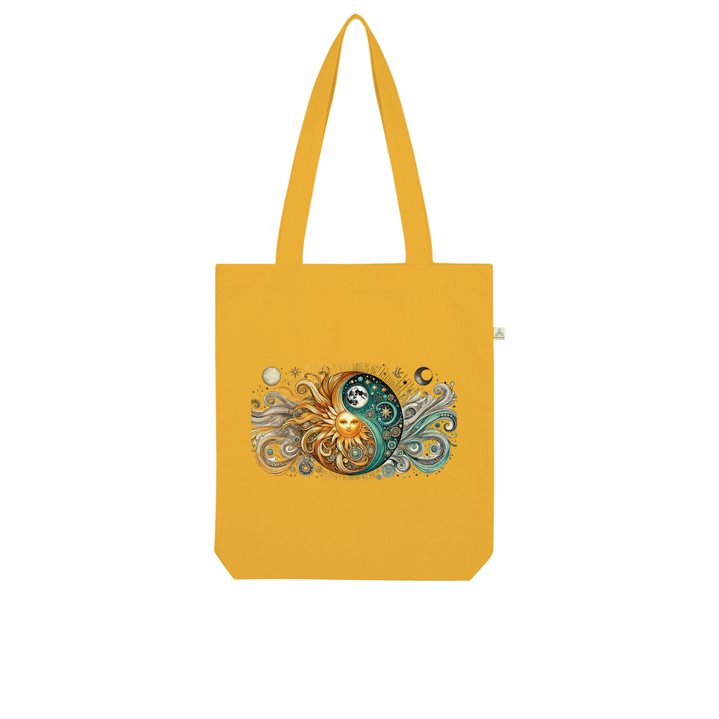 Yin/Yang Organic Tote Bag