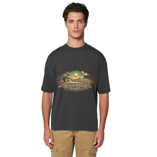 California Sol Farms Premium Organic Oversized T-Shirt