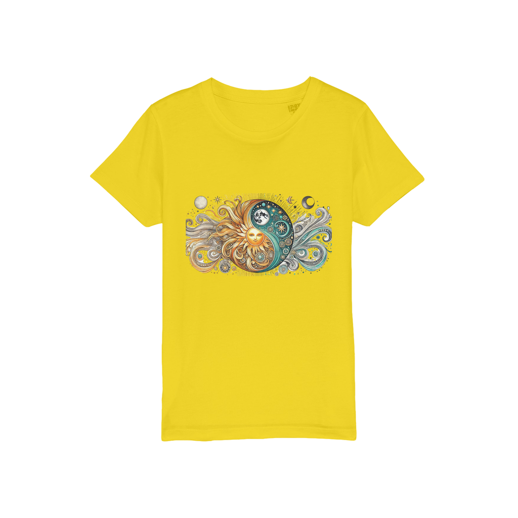 Yin/Yang Organic Jersey Kids T-Shirt