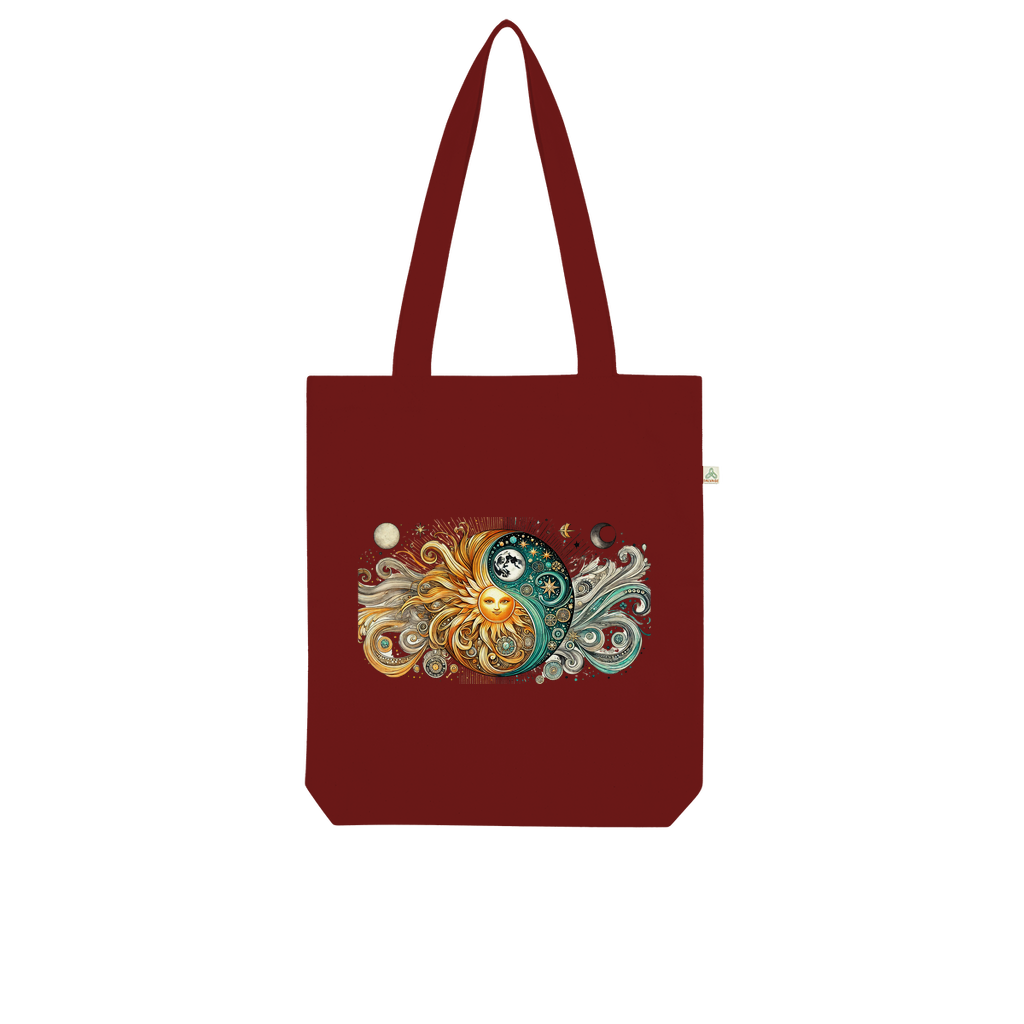 Yin/Yang Organic Tote Bag