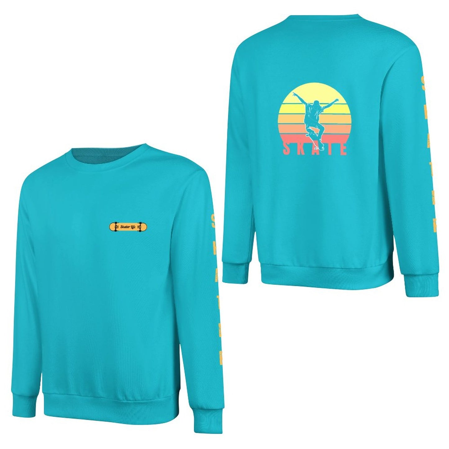 Skater Life - DTF 250gsm Cotton Sweatshirt