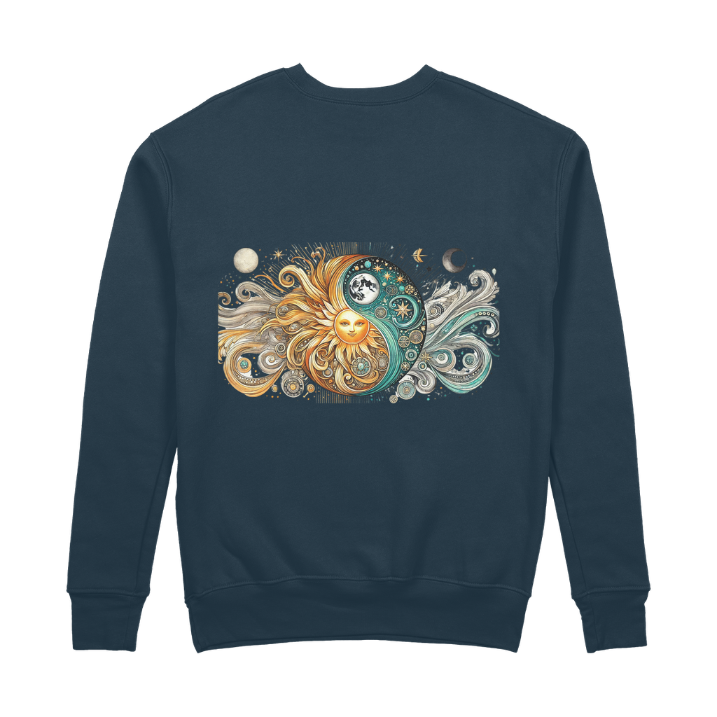 Yin/Yang 100% Organic Cotton Sweatshirt