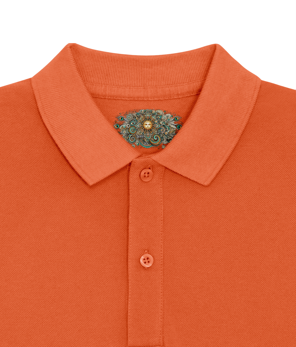 Plain 100% Organic Cotton Polo