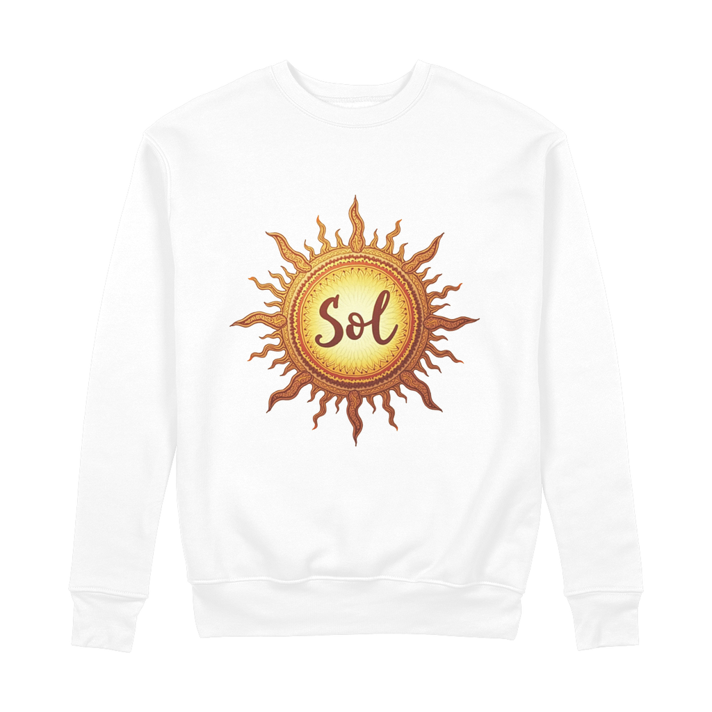 California Sol Farms 100% Organic Cotton Sweatshirt