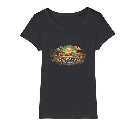 California Sol Farms Organic Jersey Womens T-Shirt