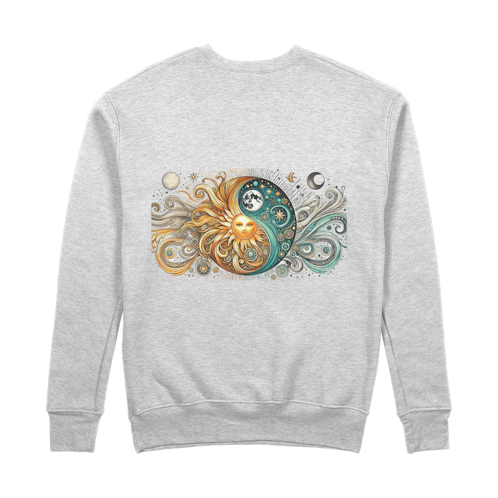 Yin/Yang 100% Organic Cotton Sweatshirt