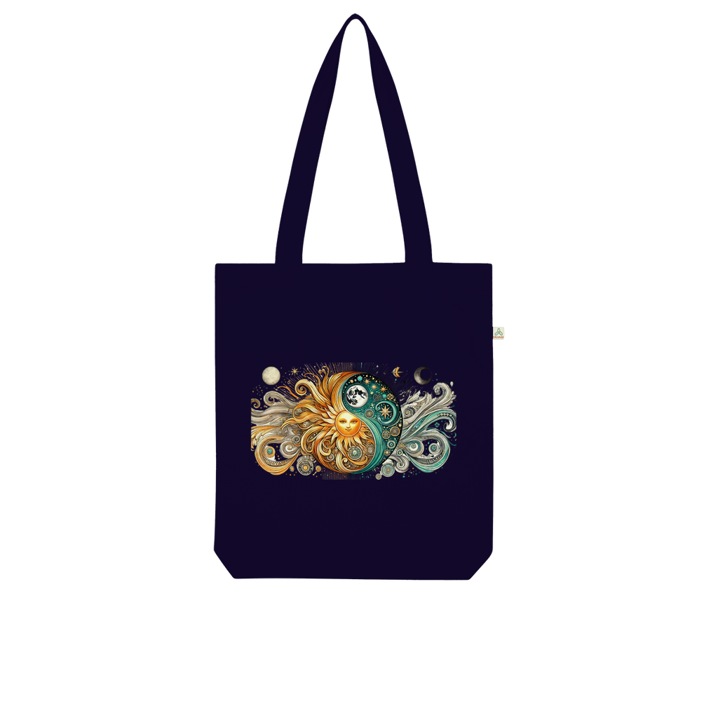 Yin/Yang Organic Tote Bag