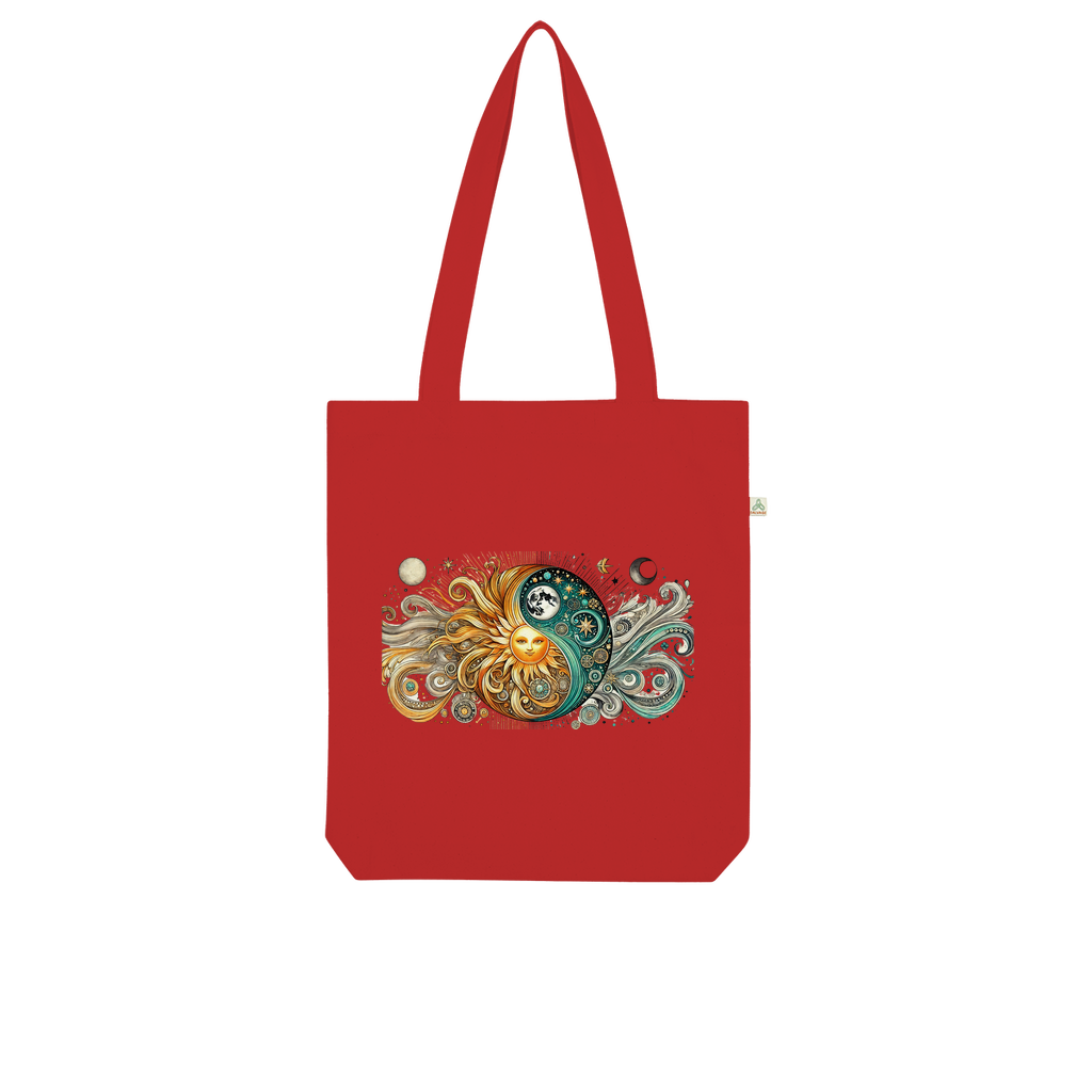 Yin/Yang Organic Tote Bag
