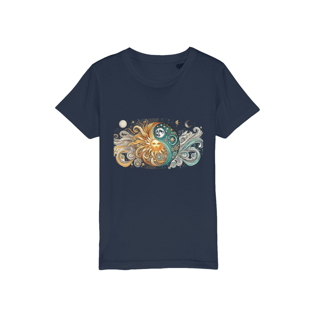 Yin/Yang Organic Jersey Kids T-Shirt