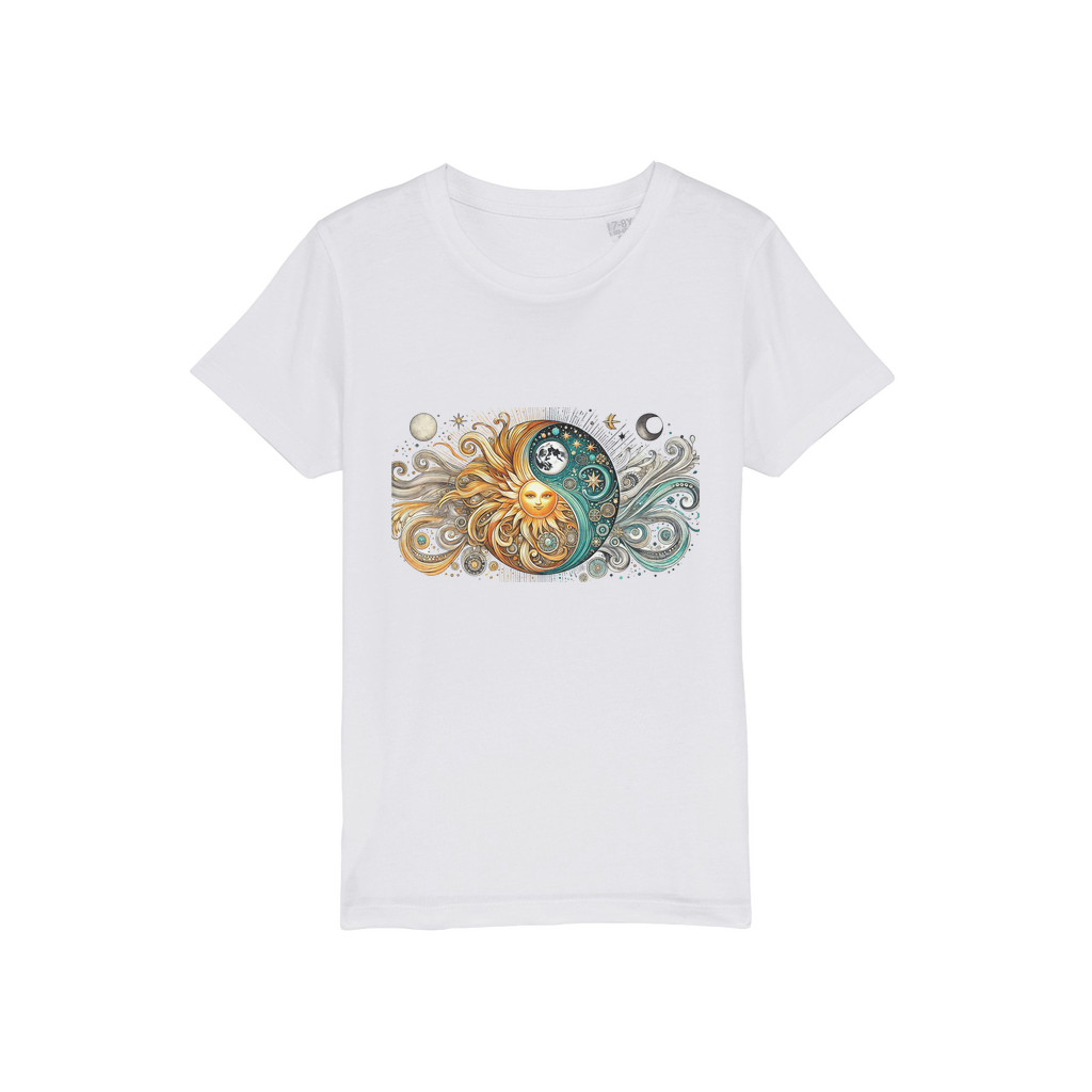 Yin/Yang Organic Jersey Kids T-Shirt