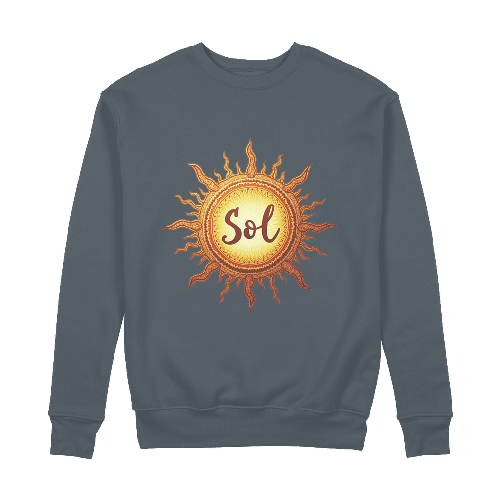 California Sol Farms 100% Organic Cotton Sweatshirt