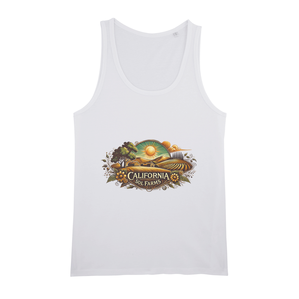 California Sol Farms Organic Jersey Unisex Tank Top