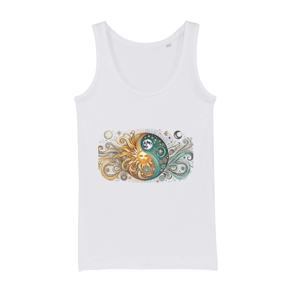 Yin/Yang Organic Jersey Womens Tank Top