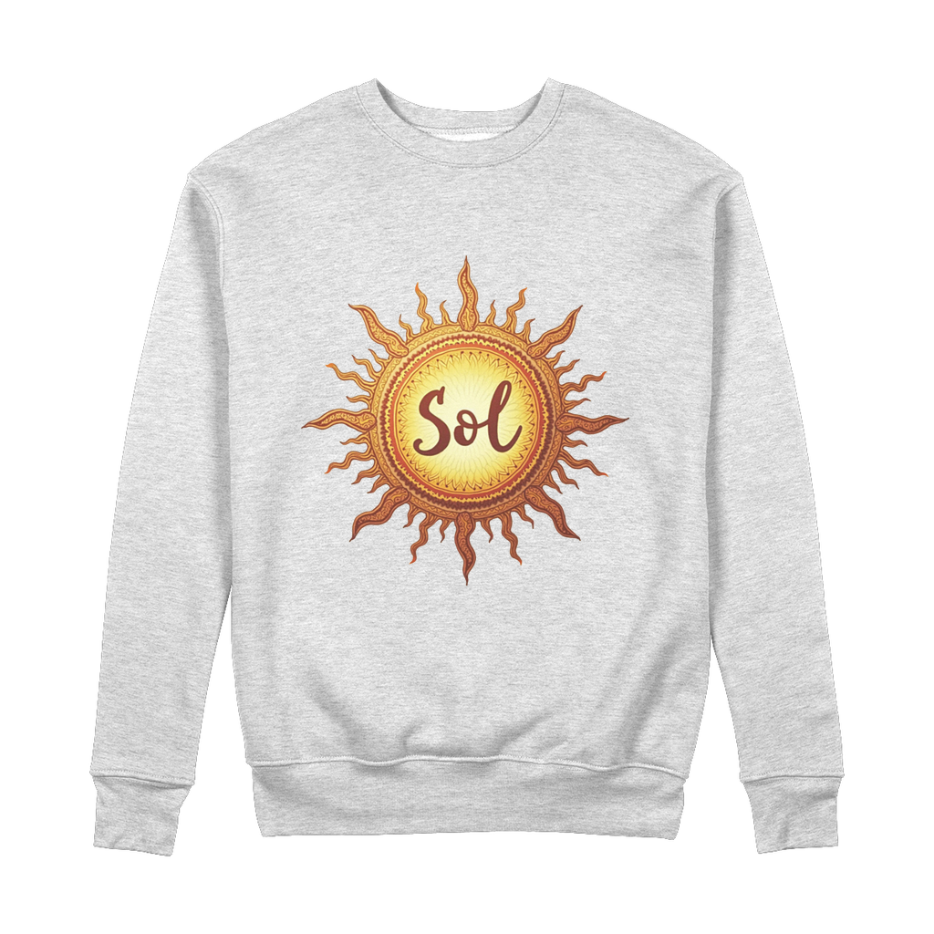 California Sol Farms 100% Organic Cotton Sweatshirt