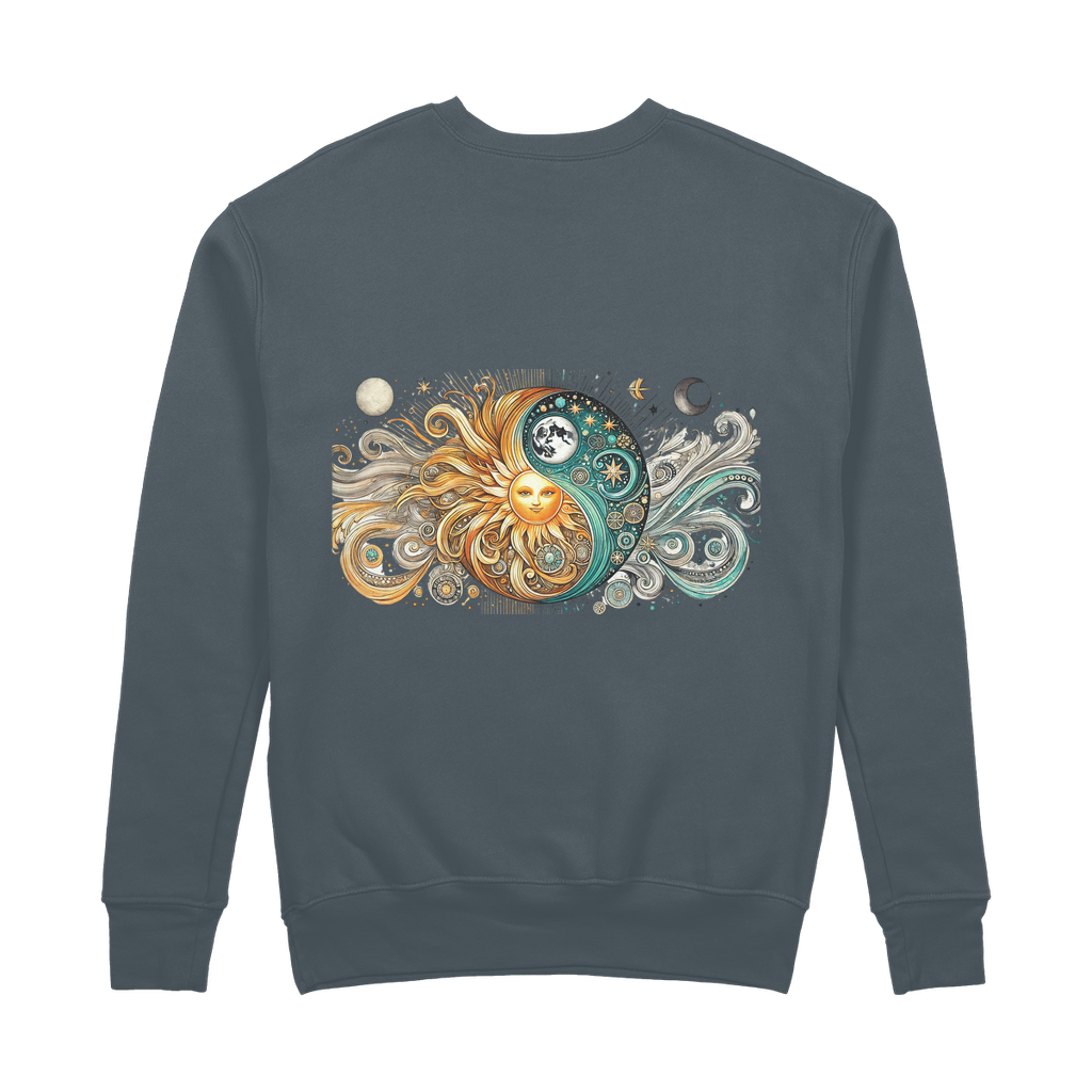 Yin/Yang 100% Organic Cotton Sweatshirt