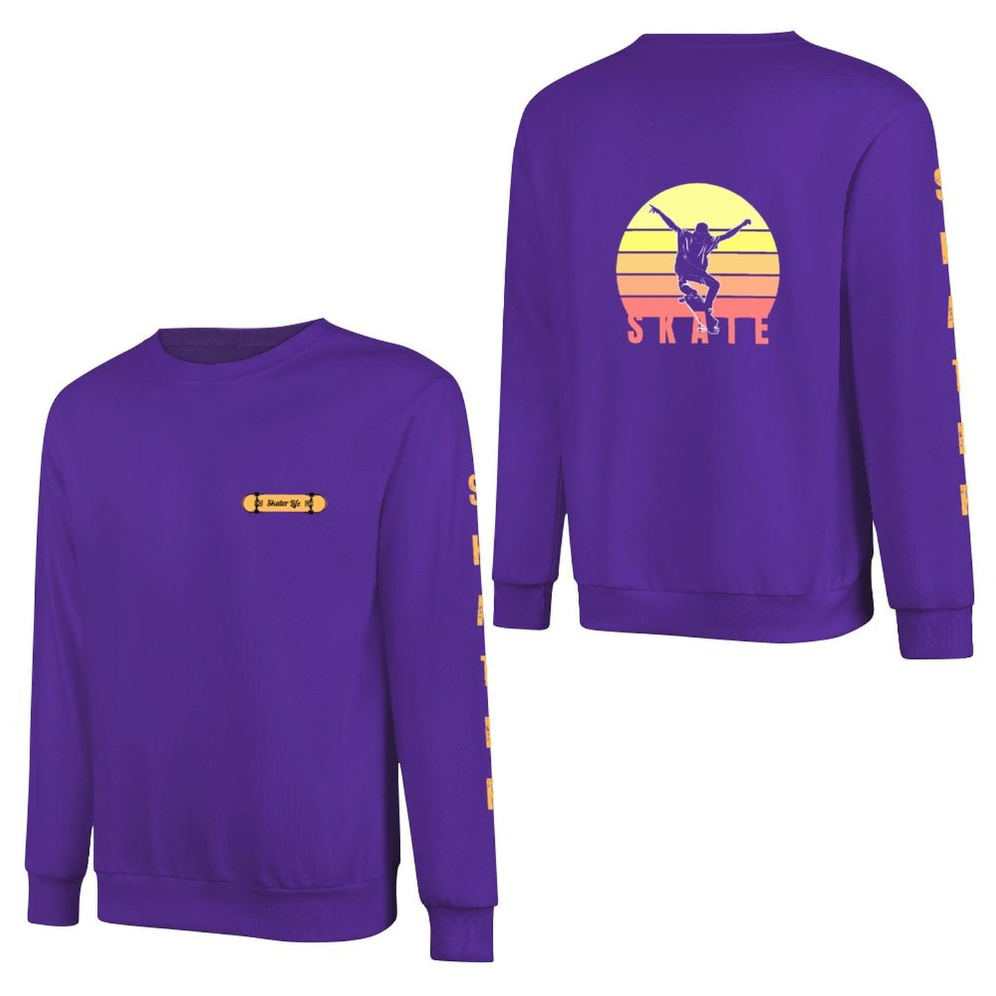 Skater Life - DTF 250gsm Cotton Sweatshirt