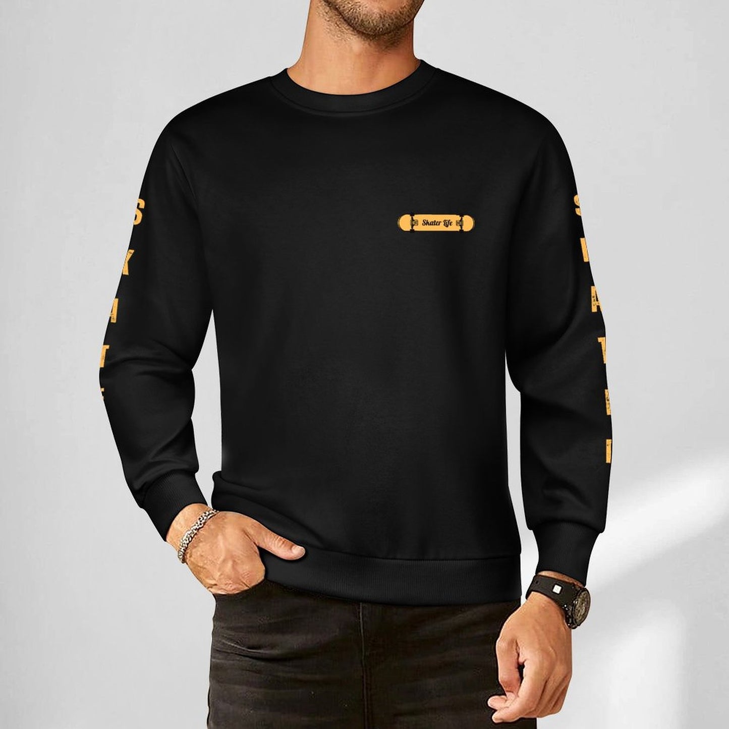 Skater Life - DTF 250gsm Cotton Sweatshirt