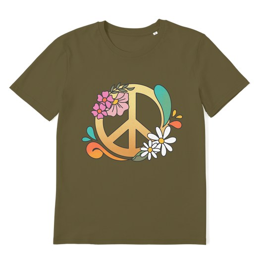 Boho Peace Premium Organic Adult T-Shirt