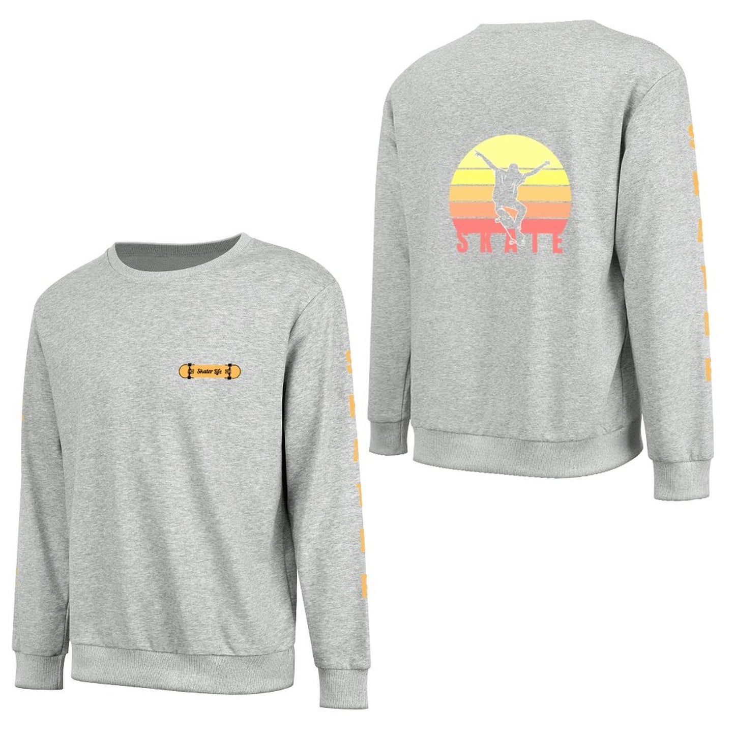 Skater Life - DTF 250gsm Cotton Sweatshirt