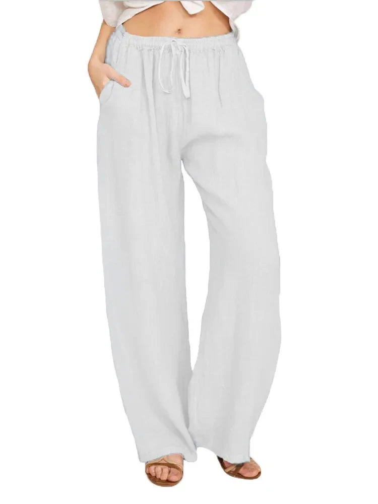 Women Cotton Linen Pants