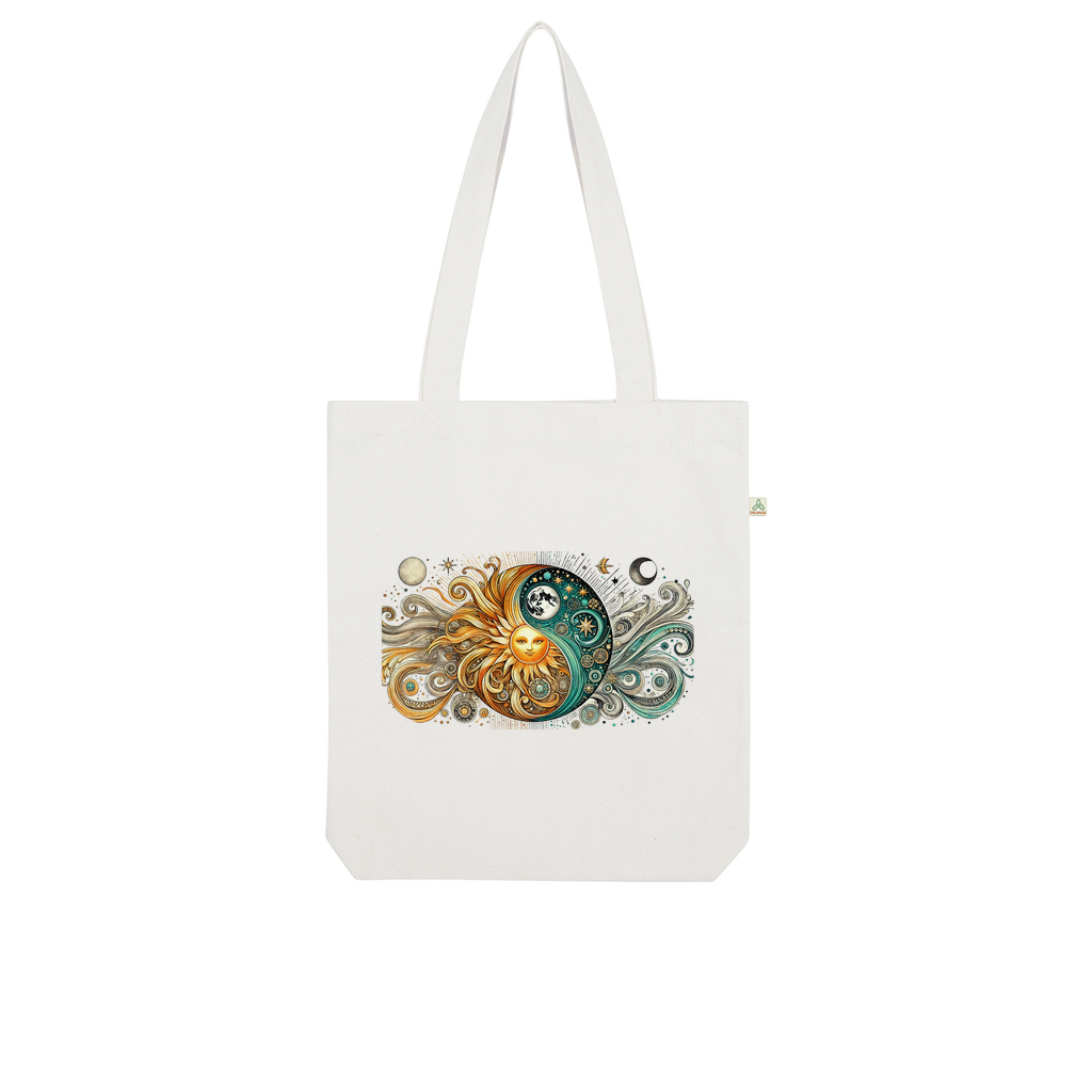 Yin/Yang Organic Tote Bag
