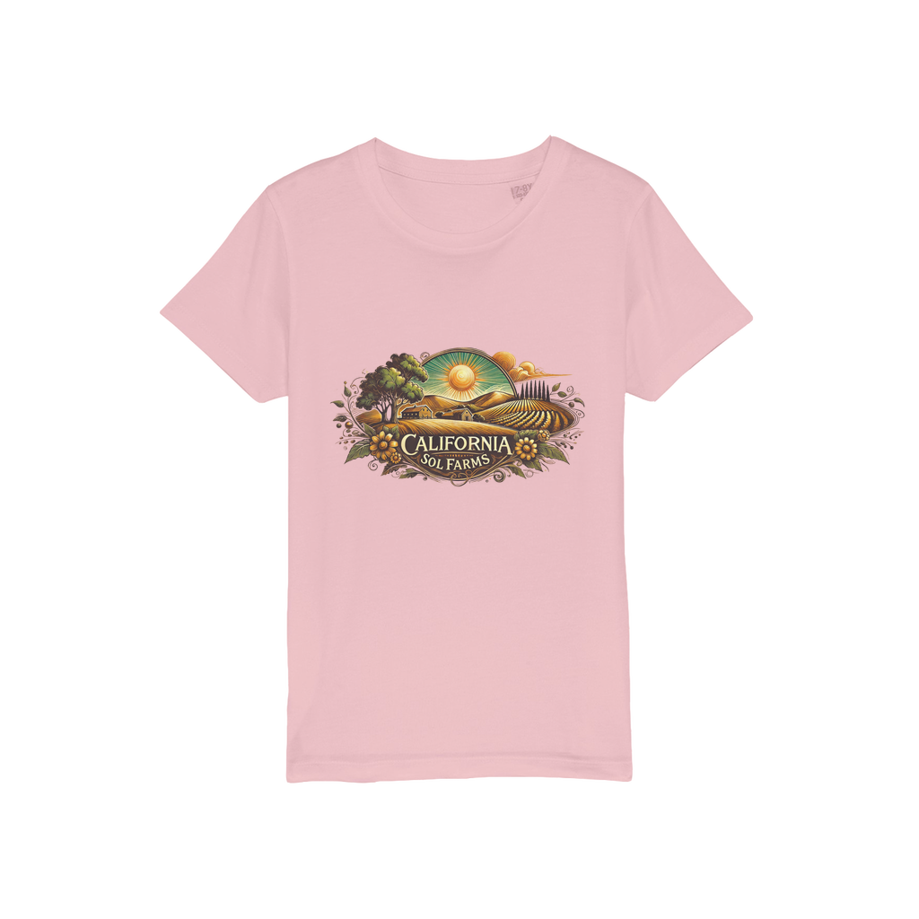 California Sol Farms Organic Jersey Kids T-Shirt