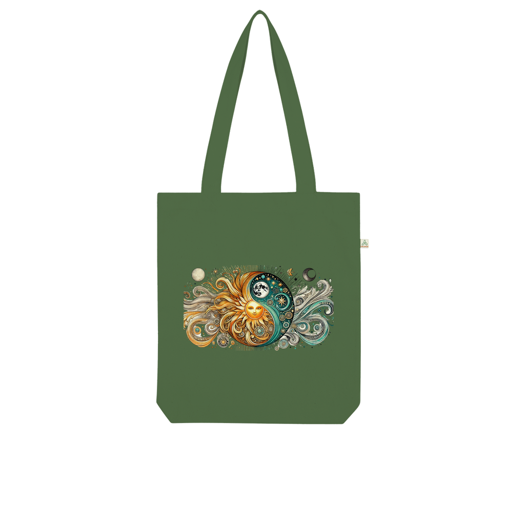 Yin/Yang Organic Tote Bag