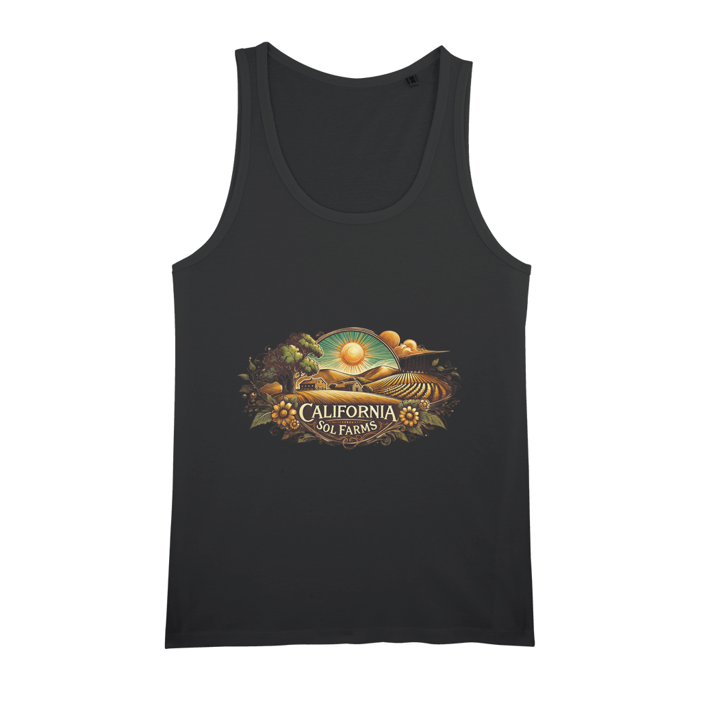 California Sol Farms Organic Jersey Unisex Tank Top